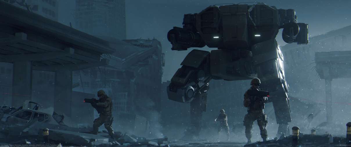 Iron Squad ultrawide wallpaper