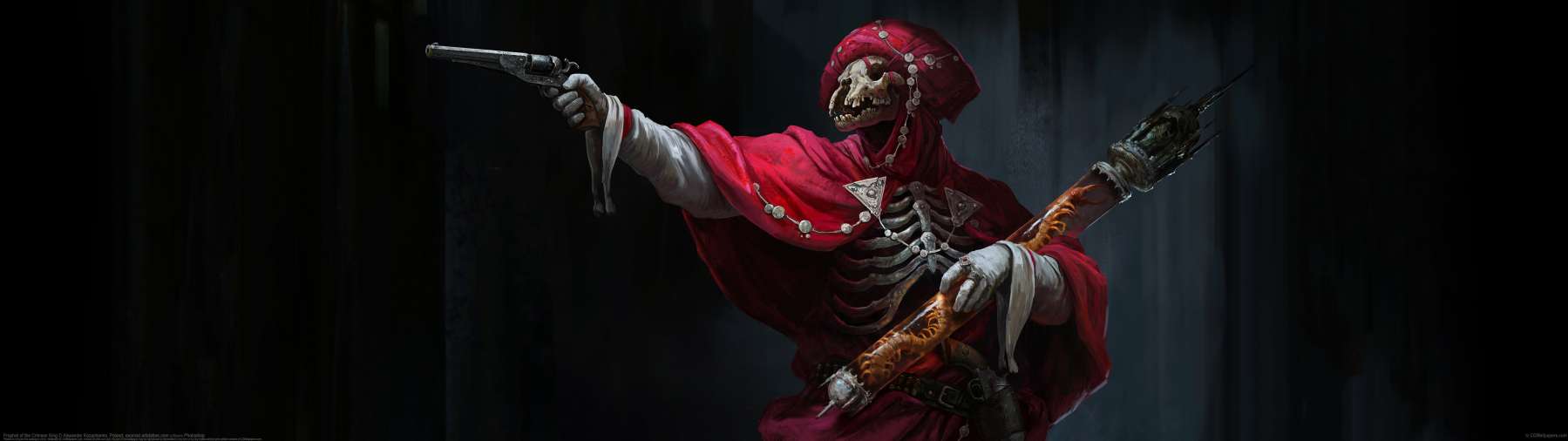 Prophet of the Crimson King ultrawide wallpaper