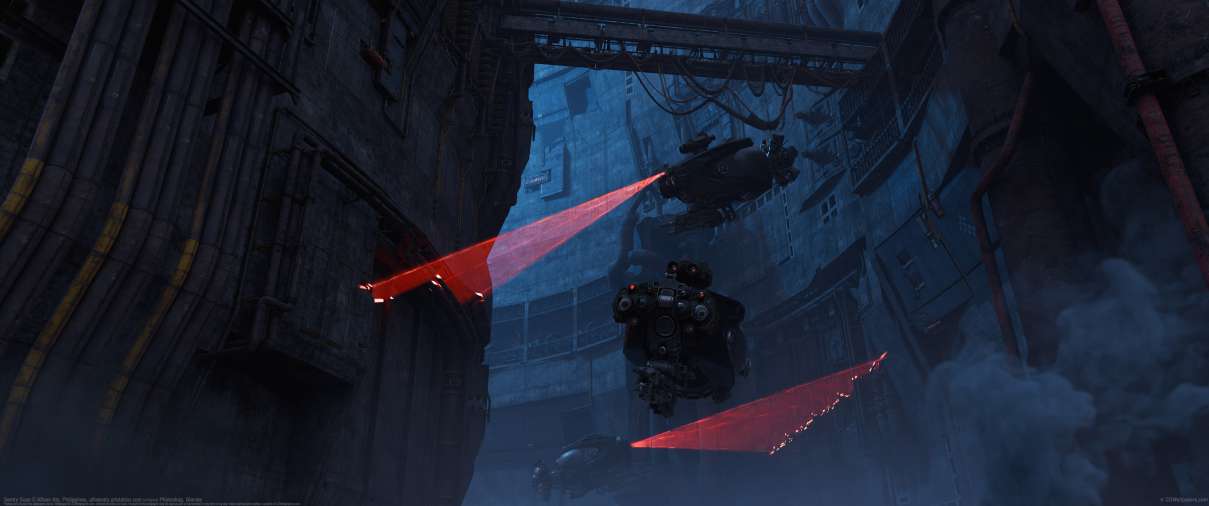 Sentry Scan ultrawide wallpaper