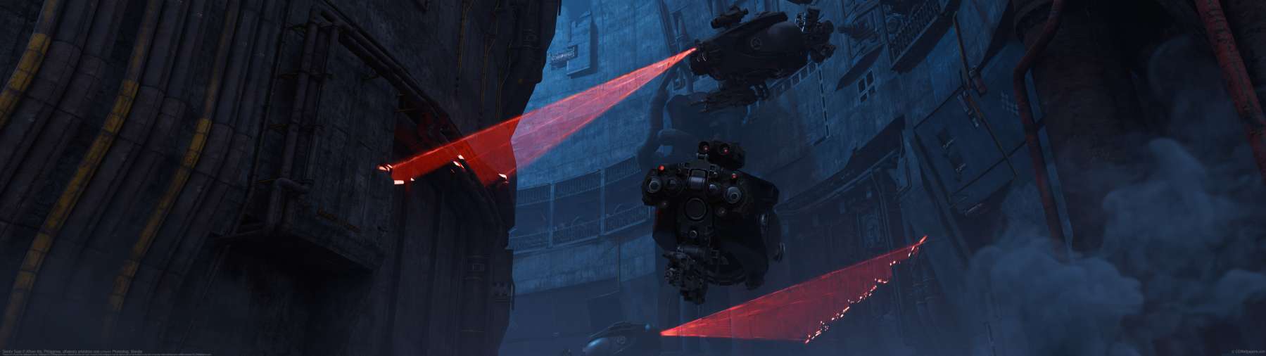 Sentry Scan ultrawide wallpaper