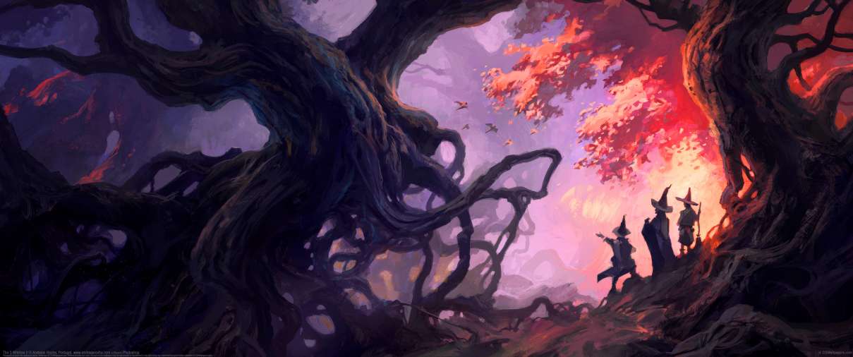 The 3 Witches II ultrawide wallpaper