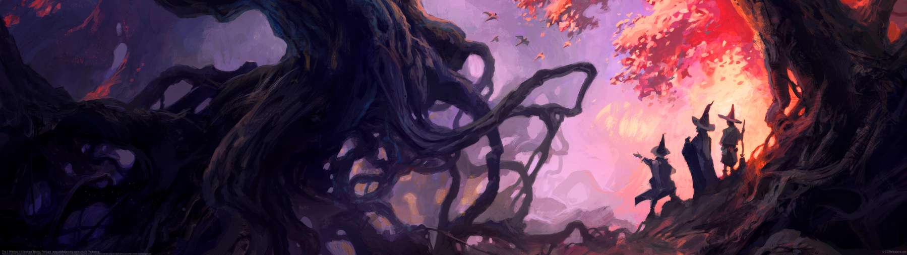 The 3 Witches II ultrawide wallpaper