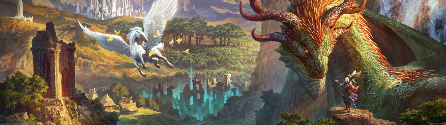 D&D: Forgotten Realms ultrawide wallpaper