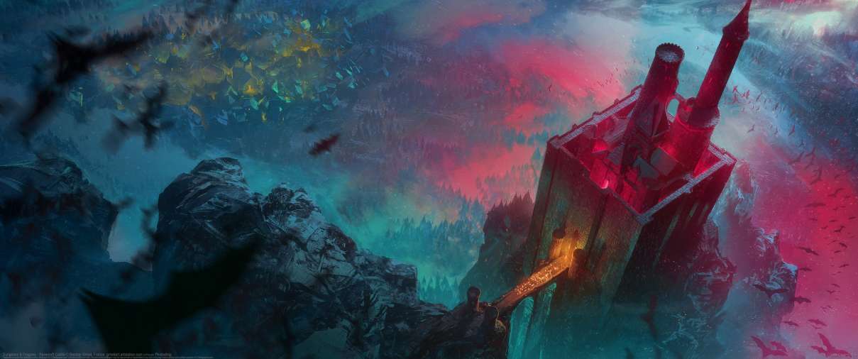 Dungeons & Dragons - Ravenloft Castle ultrawide wallpaper