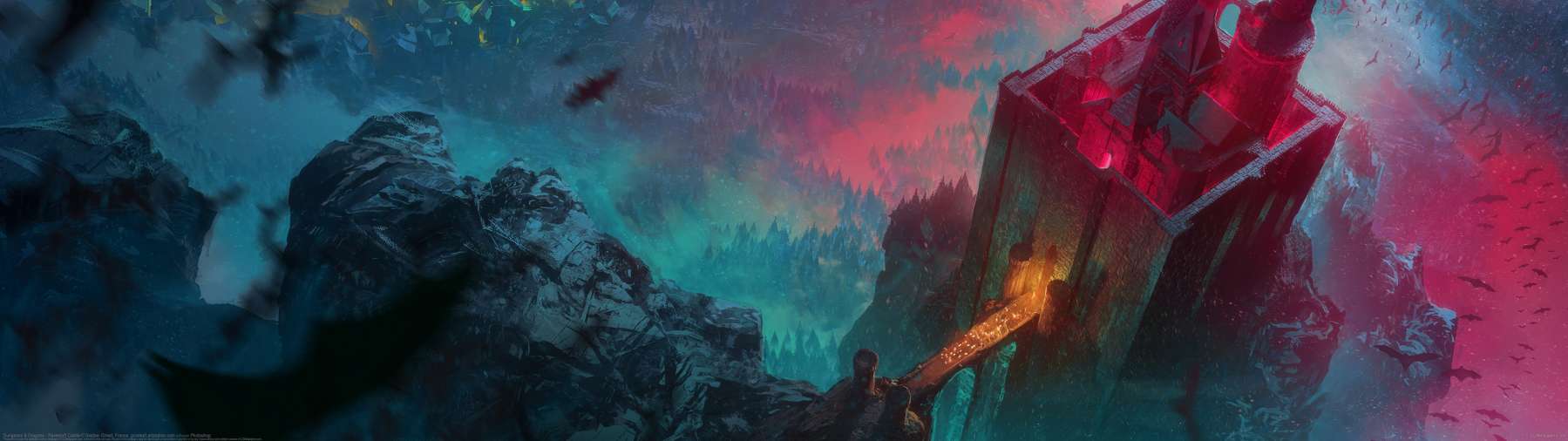 Dungeons & Dragons - Ravenloft Castle ultrawide wallpaper