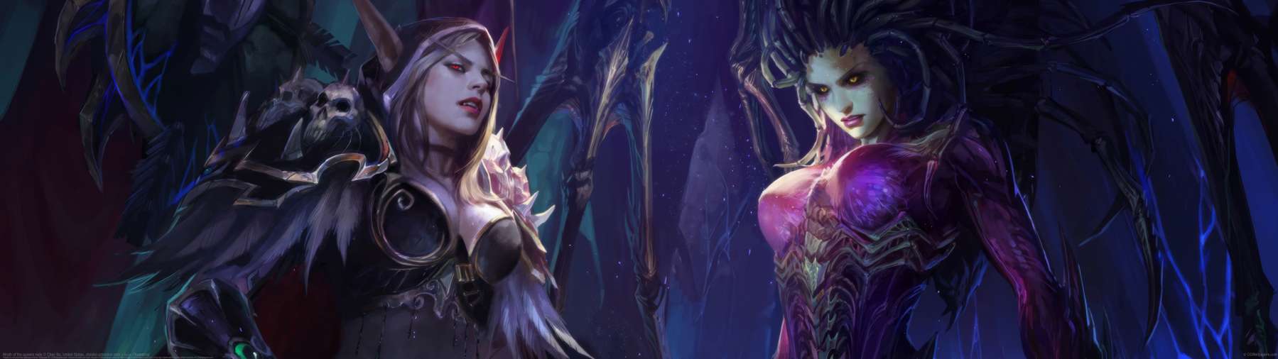 Wrath of the queens redo ultrawide wallpaper