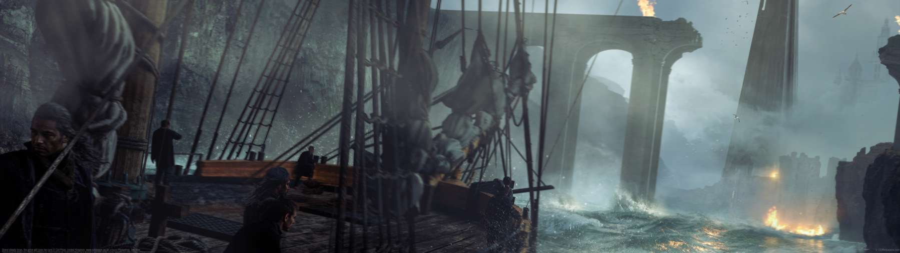 Stand steady boys, the prize will soon be ours ultrawide wallpaper