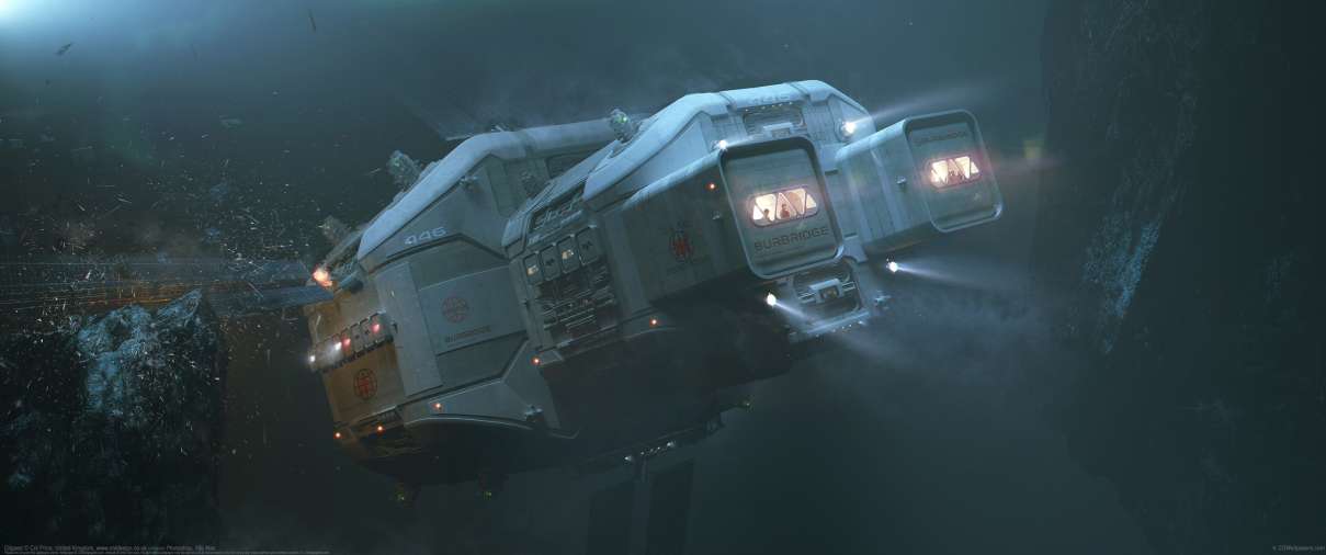 Clipped ultrawide wallpaper