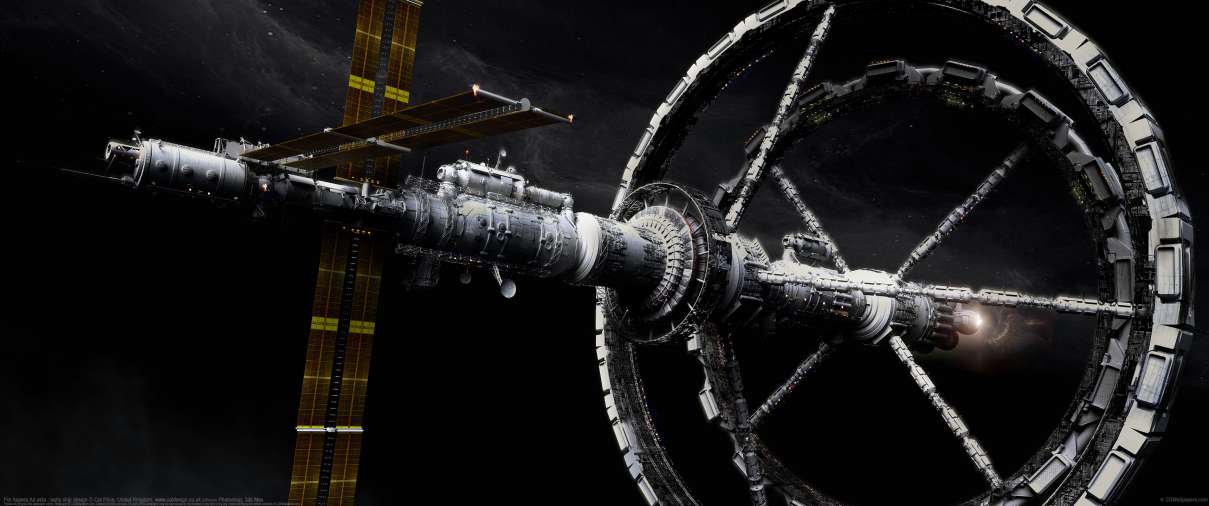 Per Aspera Ad asta : early ship design ultrawide wallpaper