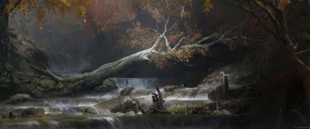 Autumnwood Fae ultrawide wallpaper