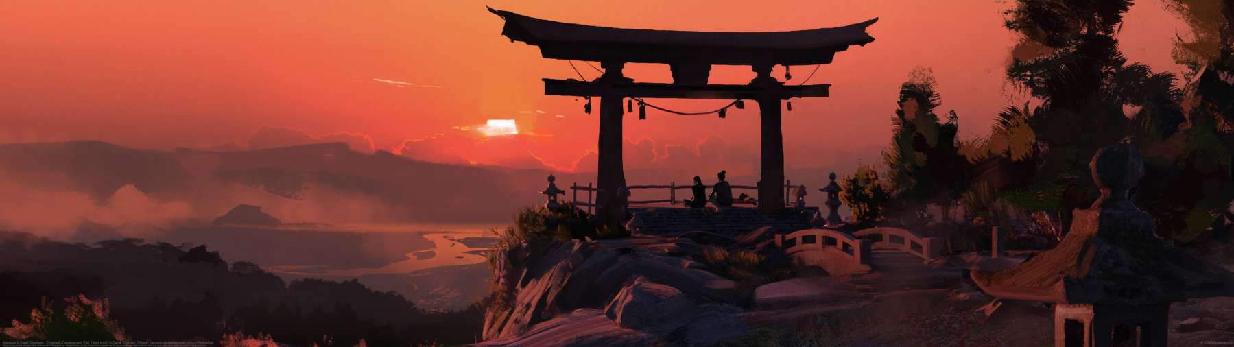 Assassin's Creed Shadows - Cinematic Development Part 2 - torii shot2 ultrawide wallpaper