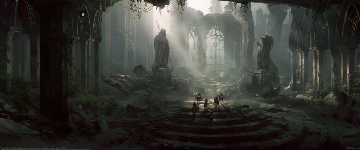 Vault ultrawide wallpaper