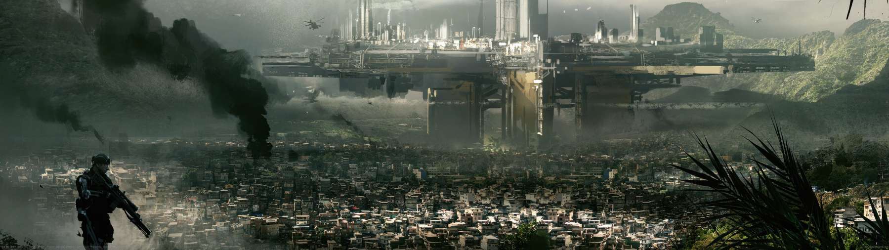 Off the Grid - platform ultrawide wallpaper