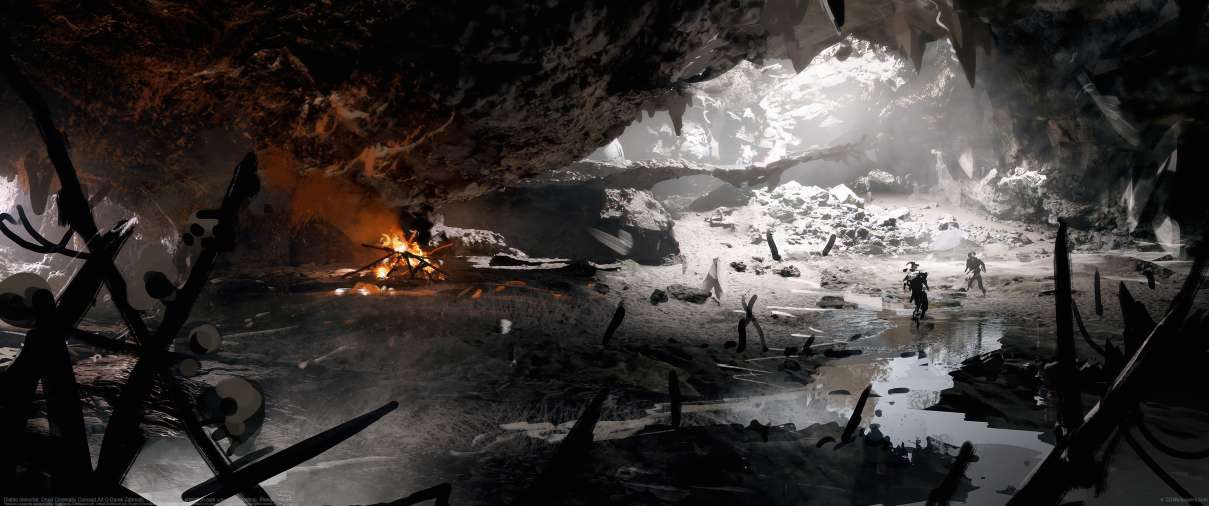Diablo Immortal: Druid Cinematic Concept Art ultrawide wallpaper