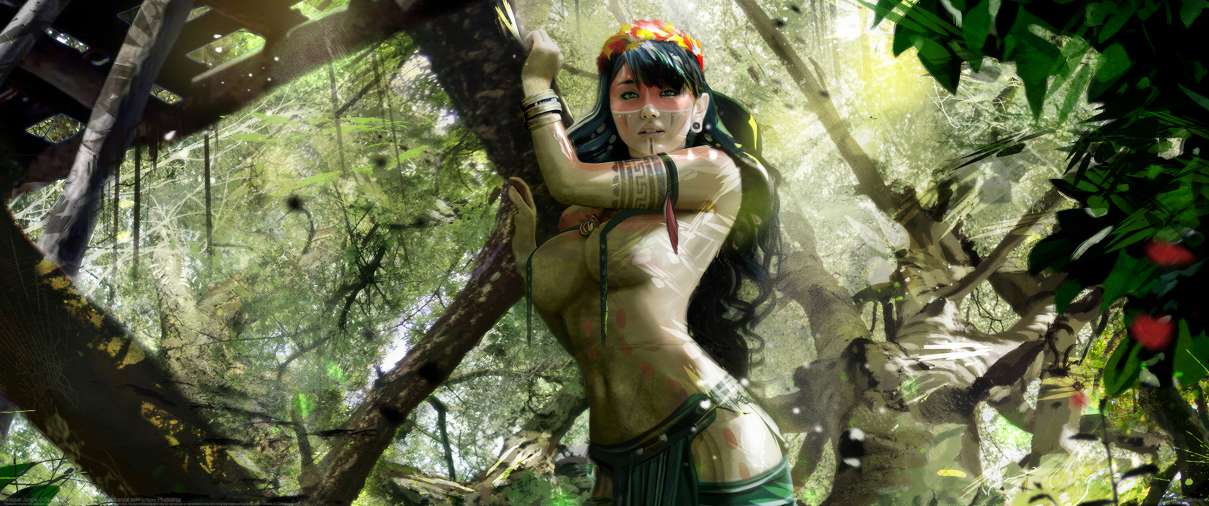 Amazon Jungle ultrawide wallpaper
