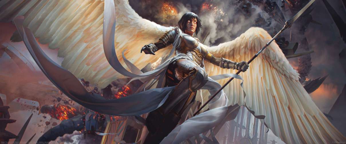 Magic The Gathering: Serra Faithkeeper ultrawide wallpaper