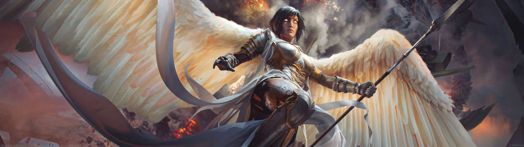 Magic The Gathering: Serra Faithkeeper ultrawide wallpaper