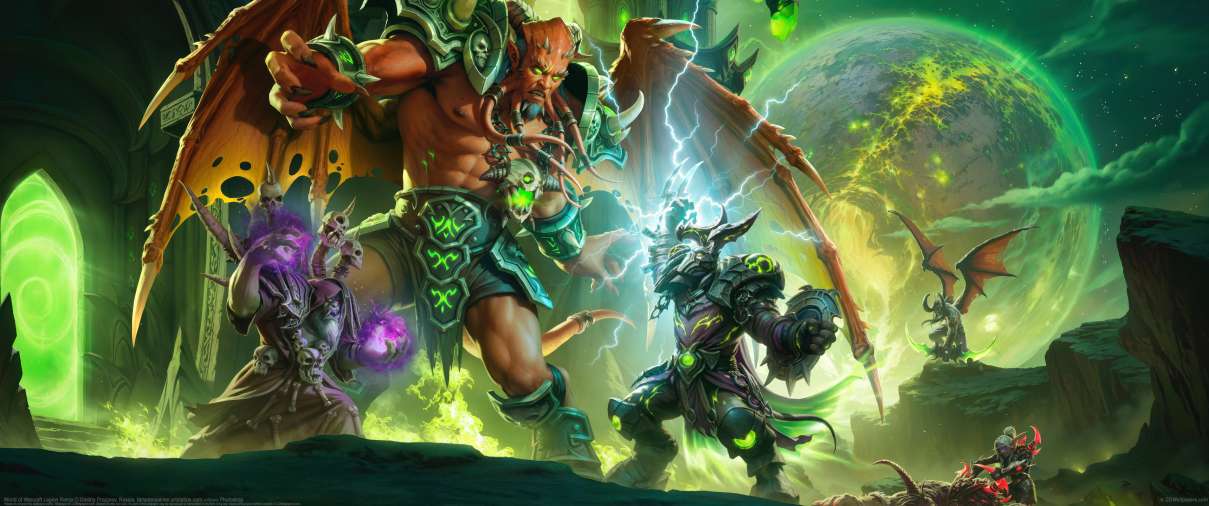 World of Warcraft Legion Remix ultrawide wallpaper