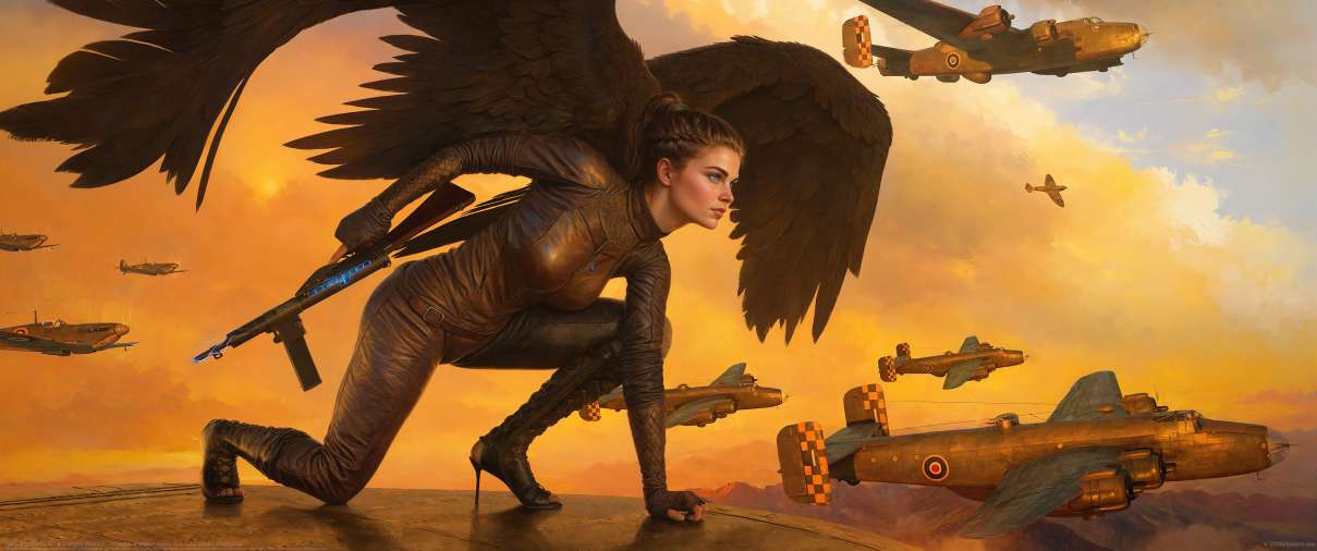 Valkyrie Britannia No. 4 ultrawide wallpaper