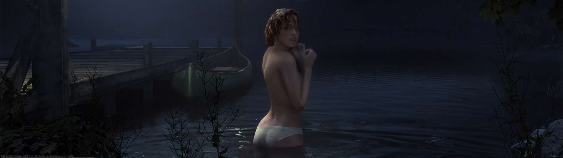 Friday The 13th Game images, via OPB ultrawide wallpaper