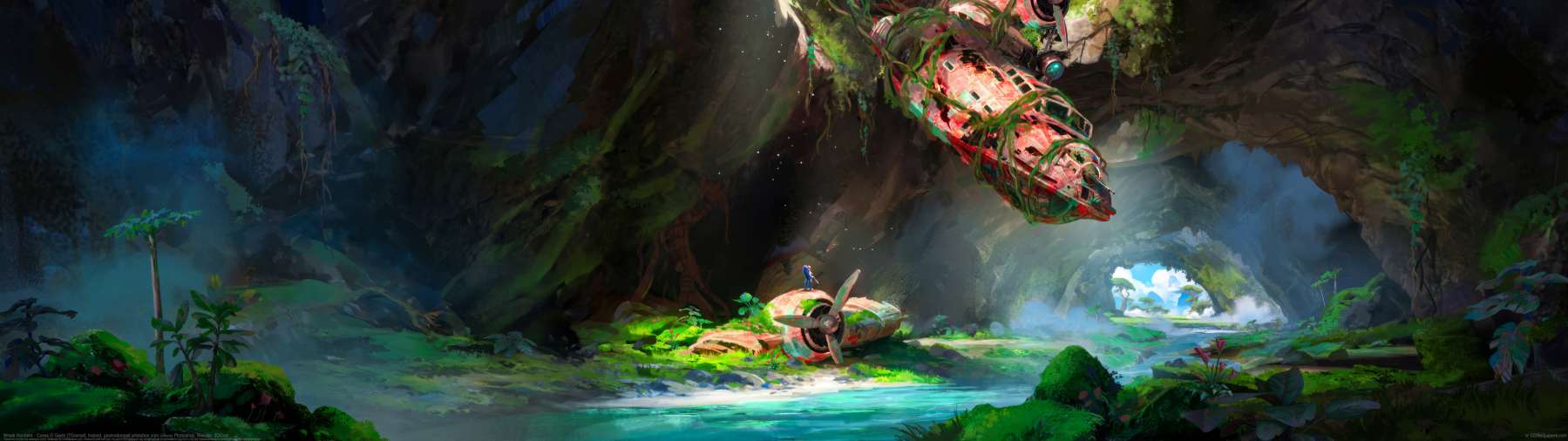 Wreck Runners - Coves ultrawide wallpaper