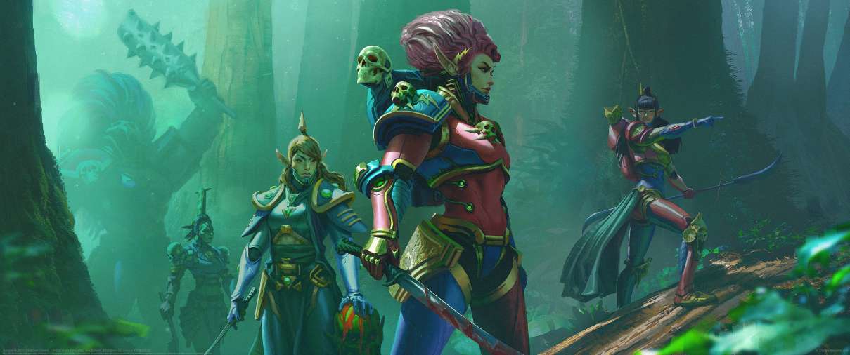 Jungle Hunt ultrawide wallpaper