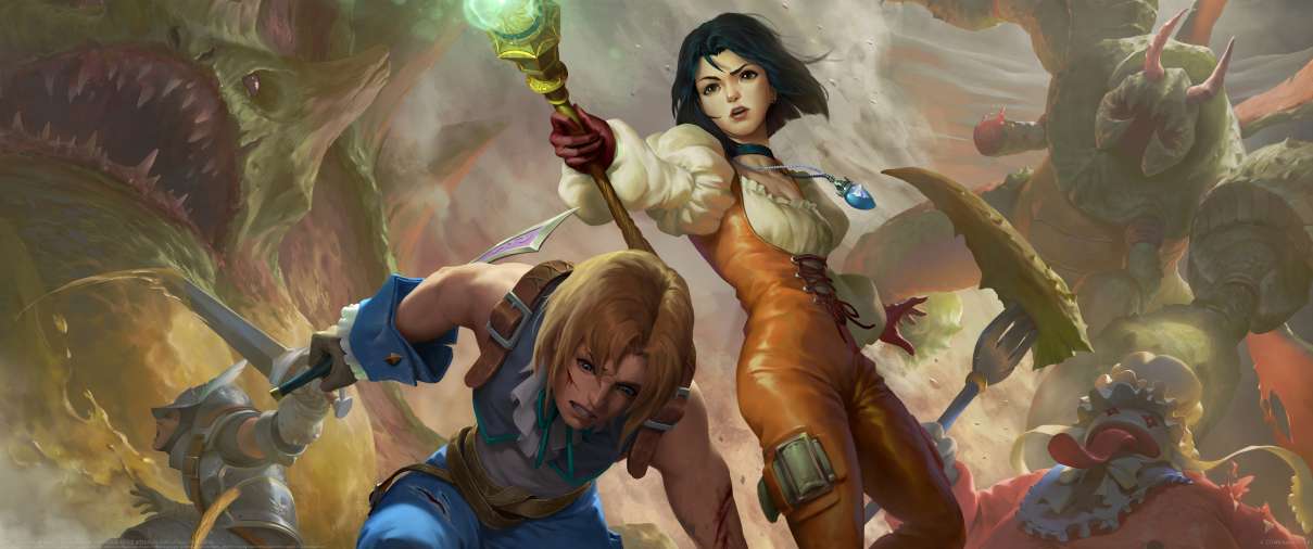 MtG X Final Fantasy ultrawide wallpaper