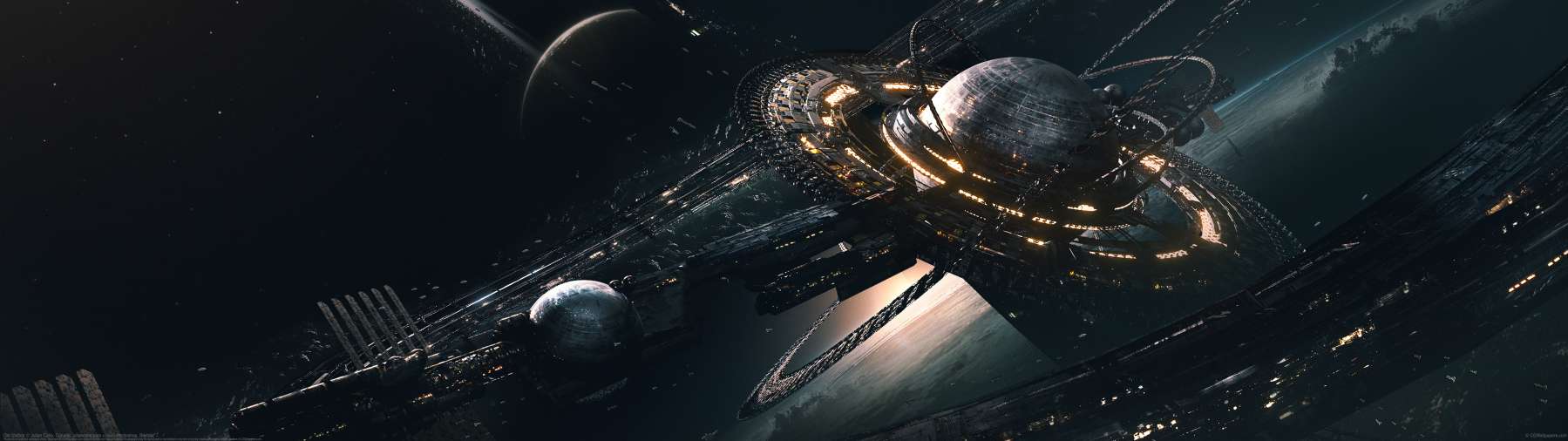 Old Station ultrawide wallpaper