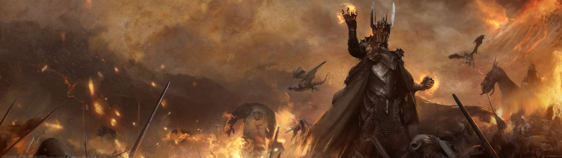 Sauron ultrawide wallpaper