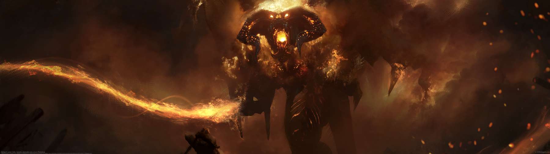 Balrog ultrawide wallpaper