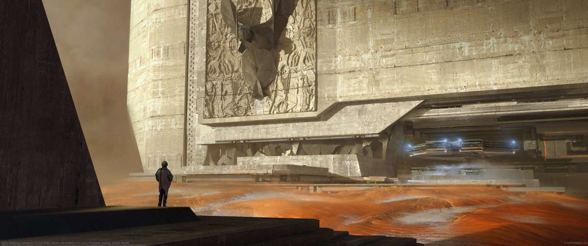 Dune: Awakening Concept Art 5 ultrawide wallpaper
