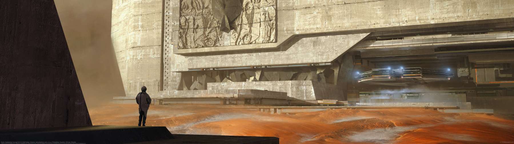 Dune: Awakening Concept Art 5 ultrawide wallpaper