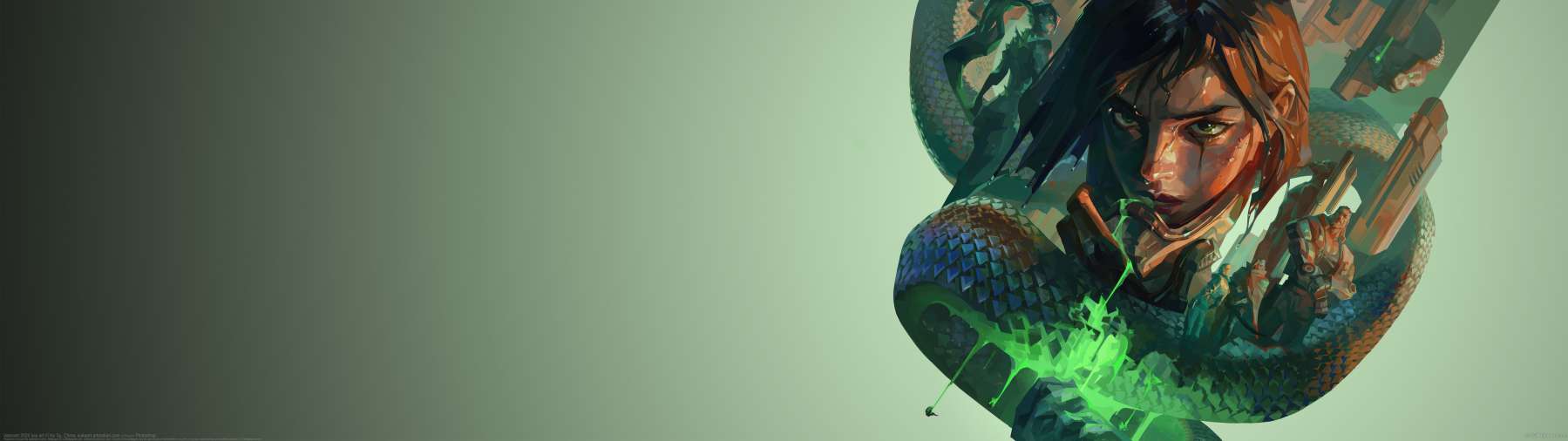 Valorant 2026 key art ultrawide wallpaper