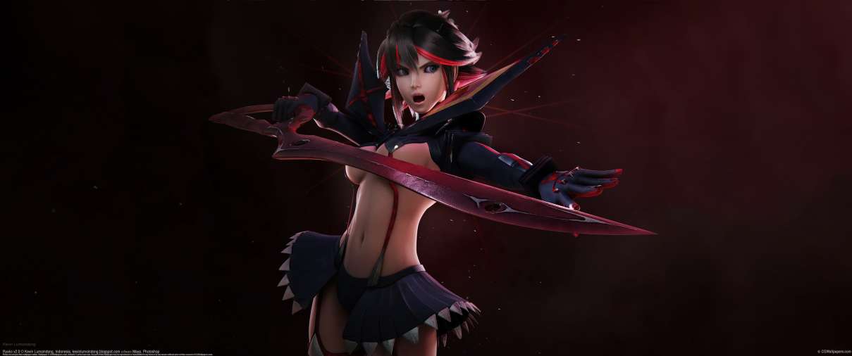 Ryuko v2.0 ultrawide wallpaper