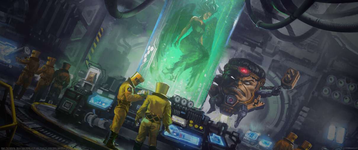 Magic: The Gathering - Marvel Super Heroes: -A.I.M. Labs- ultrawide wallpaper