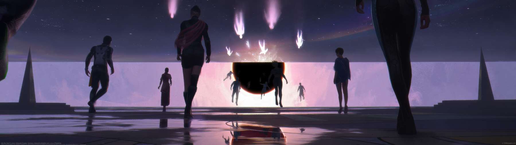 Into the Void ultrawide wallpaper