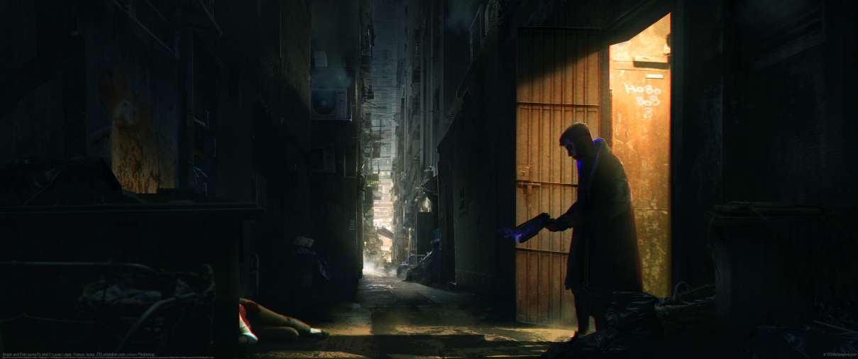 Anger and Pain pursuit's end ultrawide wallpaper