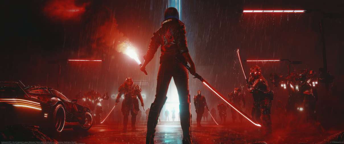 Cyberpunk 2077: City of Legends ultrawide wallpaper