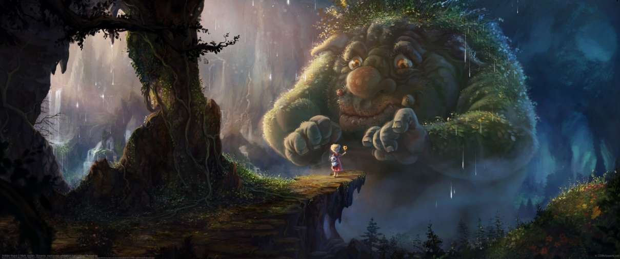 Hidden Friend ultrawide wallpaper