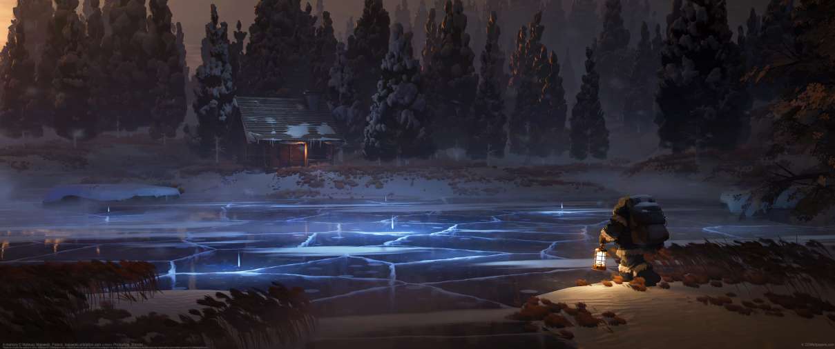 A memory ultrawide wallpaper