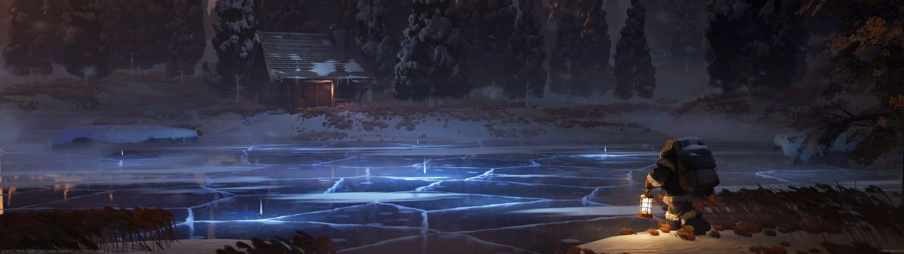 A memory ultrawide wallpaper