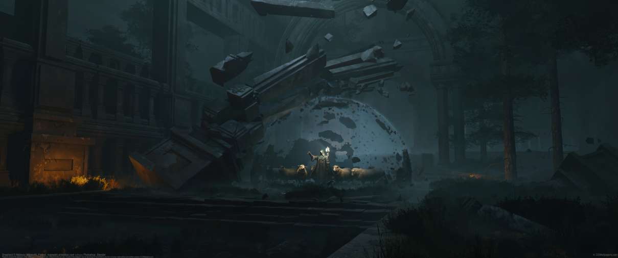 Shepherd ultrawide wallpaper