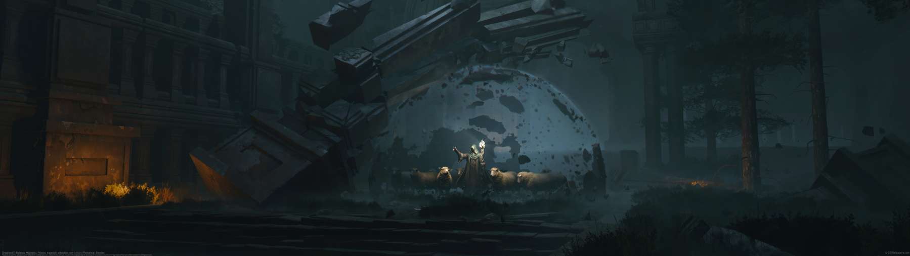 Shepherd ultrawide wallpaper