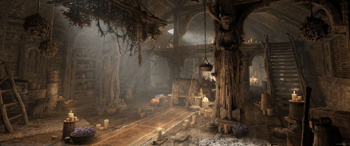 Concept art for FATEKEEPER ultrawide wallpaper