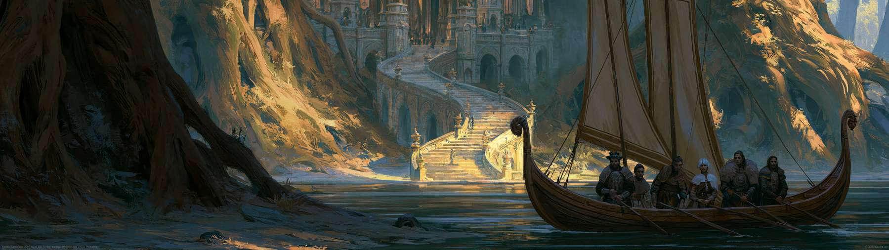 Fantasy Landscape 003 ultrawide wallpaper