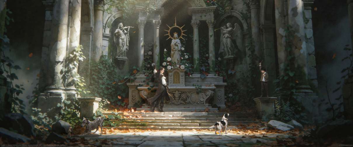 Fetch!! ultrawide wallpaper