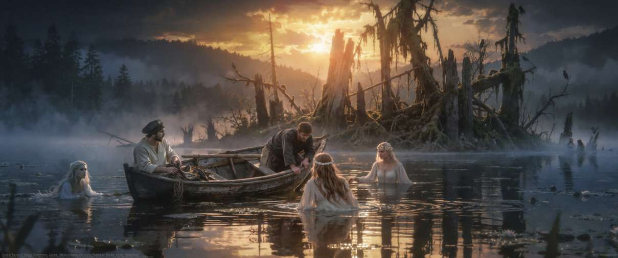 Catch of the day ultrawide wallpaper