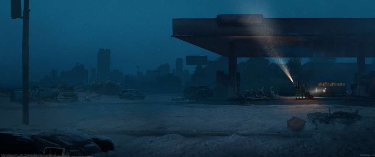 El Eternauta Concept Art work ultrawide wallpaper