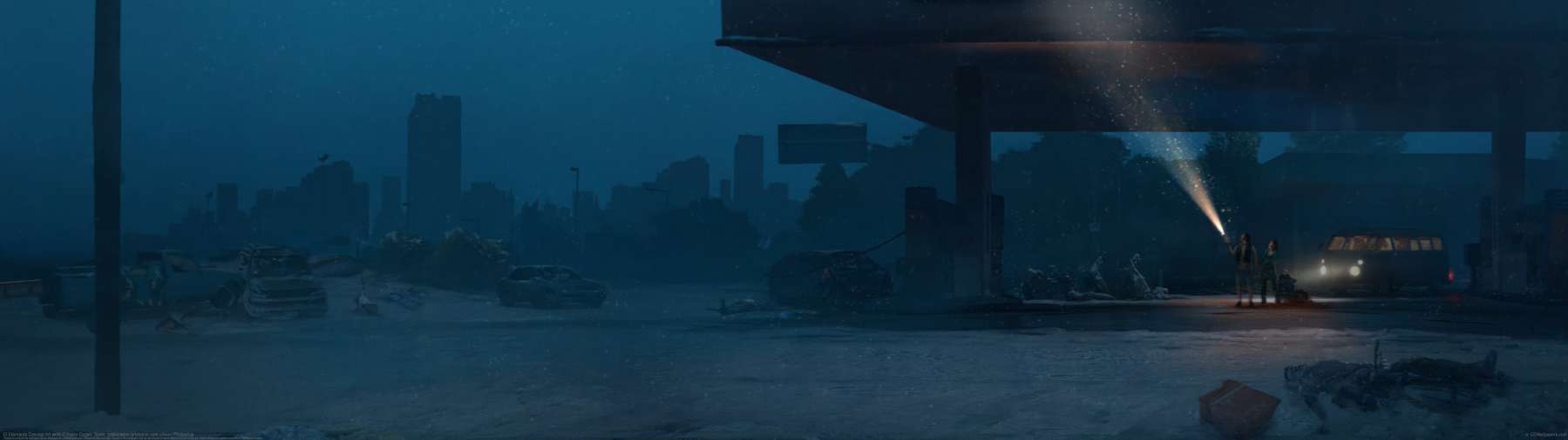 El Eternauta Concept Art work ultrawide wallpaper
