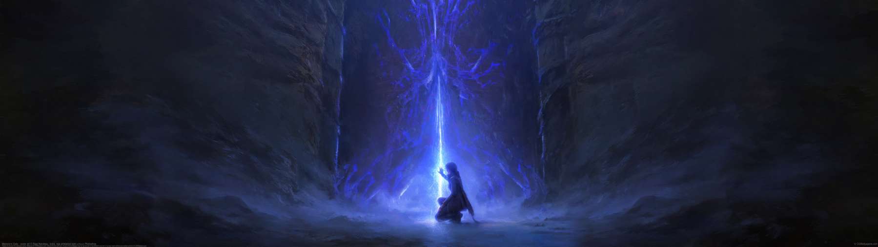 Memory's Gate - cover art ultrawide wallpaper